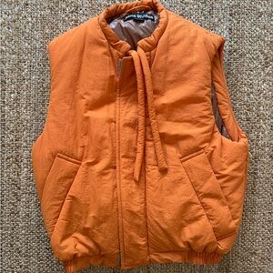 acne studios Orange Puffer Vest